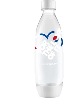 Sodastream a další výrobníky perlivé vody SodaStream Láhev Fuse Pepsi love 1 l, bílá