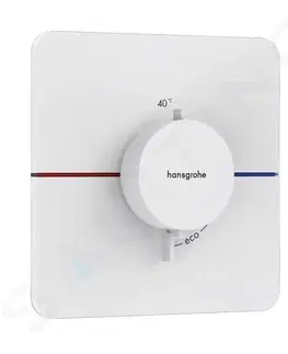 Koupelnové baterie HANSGROHE ShowerSelect Comfort Termostatická baterie pod omítku, matná bílá 15588700