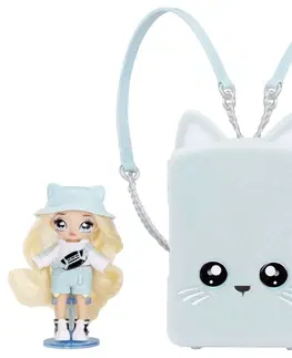 Hračky panenky MGA - Na! Na! Na! Surprise Mini batoh s pokojíčkem – Khloe Kitty