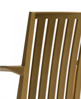 Zahradní křesla a židle ArtRoja Zahradní křeslo BARS ARMCHAIR Barva: Olivová