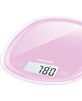 Kuchyňské váhy Sencor SKS 38RS kuchyňská váha, růžová