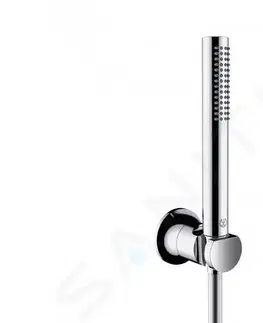 Koupelnové baterie KLUDI Nova Fonte Set sprchové hlavice, držáku a hadice, chrom 2085005-35