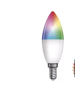 Svítidla  LED RGB Stmívatelná žárovka GoSmart E14/4,8W/230V 2700-6500K Tuya 