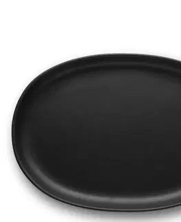 Talíře EVA SOLO Oválný talíř 26x18cm Nordic kitchen černý