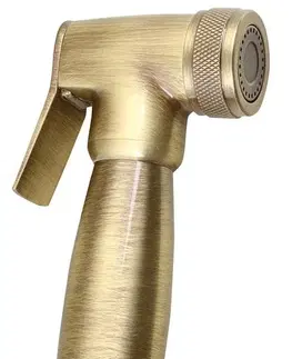 Vodovodní baterie SAPHO Bidetová sprška retro, bronz DOC66