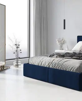 Postele BMS Manželská postel HAILEY | bez matrace 160 x 200 cm Barva: Bílá