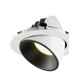 LED podhledová svítidla SLV BIG WHITE NUMINOS GIMBLE XL zápustné stropní svítidlo bílé/černé 4000 K 20° 1006074