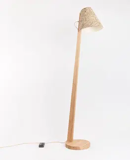 Stojací lampy Almut von Wildheim ALMUT 1411 stojací lampa oblá Ø30cm alpská louka