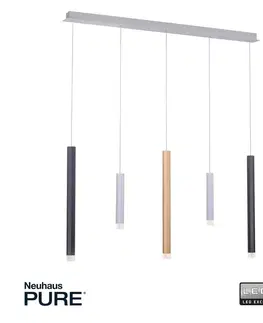 Závěsná světla PURE Paul Neuhaus Pure-Gemin LED závěsné světlo mix