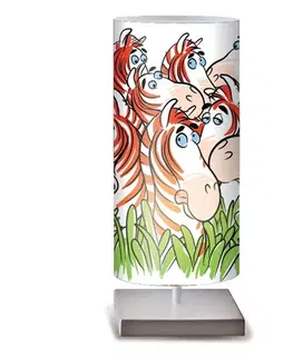 Světla na parapety Artempo Italia Zebre - barevná stolní lampa do dětského pokoje