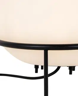 Venkovni stojaci lampy Designová venkovní stolní lampa černá - Jannie
