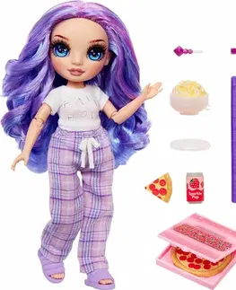 Hračky panenky MGA - Rainbow High Junior Fashion panenka - Violet Willow