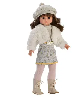 Hračky panenky BERBESA - Luxusní dětská panenka-holčička Berbesa Roksana 40cm