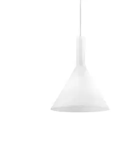Moderní závěsná svítidla Ideal Lux COCKTAIL SP1 SMALL BIANCO SVÍTIDLA ZÁVĚSNÉ 074337
