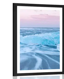 Příroda Plakát s paspartou ledový oceán