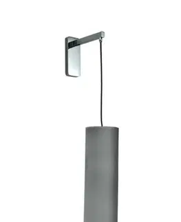 Moderní nástěnná svítidla Nástěnné svítidlo AZzardo Almeria grey AZ2613 E27 1x60W IP20 12cm šedé