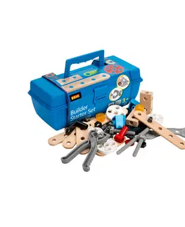 Hračky stavebnice BRIO - Builder - startovací set v kufříku 48 ks