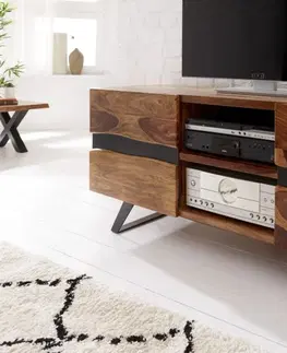 TV stolky LuxD Designový TV stolek Argentinas 160 cm sheesham