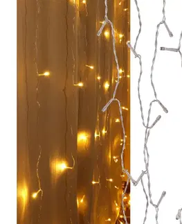 Vánoční dekorace  LED Vánoční závěs LONGER 150xLED/8 funkcí 3,5 m teplá bílá 