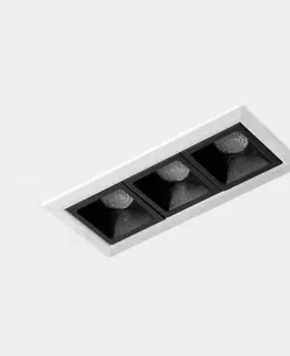 Bodovky do podhledu na 230V KOHL LIGHTING KOHL-Lighting NSES zapuštěné svítidlo s rámečkem 105x45 mm bílá-černá 6 W CRI 90 3000K Non-Dimm