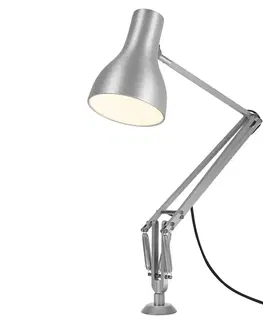 Stolní lampy kancelářské Anglepoise Anglepoise Type 75 stolní lampa šroubovací stříbro