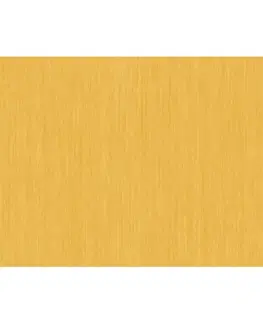 Závěsy Zatemňovací dekorační závěs nebo látka, Blackout Žihaný, oranžověžlutý, 150 cm 150 cm