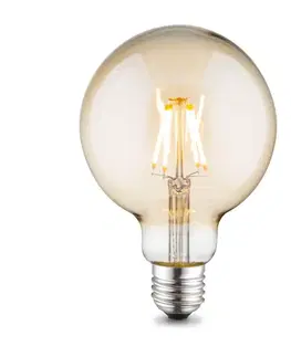 LED žárovky JUST LIGHT LEUCHTEN DIRECT LED Filament Globe, E27, průměr  95mm 4W 3000K DIM 08466 LD 08466