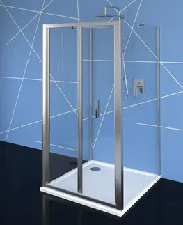 Sprchové kouty POLYSAN EASY třístěnný sprchový kout 900x900, skládací dveře, L/P varianta, čiré sklo EL1990EL3315EL3315