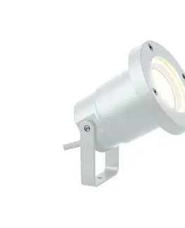 Zahradní lampy Eurolamp Venkovní lampa 1xGU10/5W/230V IP65 bílá 