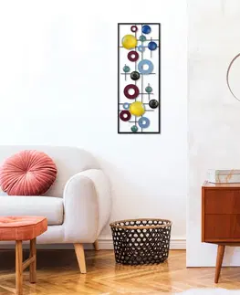 Bytové doplňky a dekorace Wallity Nástěnná kovová dekorace ANTIQUE vícebarevná