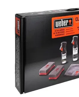 Grilovací nářadí Čistící sada 7 produktů ke grilům Weber Q a Pulse