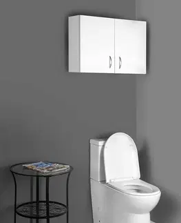 Koupelnový nábytek AQUALINE KERAMIA FRESH horní skříňka 60x50x20cm, bílá 52363