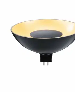 LED žárovky PAULMANN LED reflektor GU5,3 12V 170lm 4,9W 1900K černá/zlatá