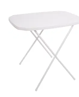 Zahradní stoly ArtRoja Campingový stůl | bílá 53 x 70 cm