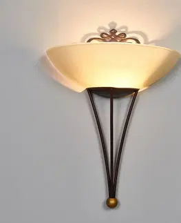Nástěnná svítidla EGLO Vkusné nástěnné světlo Master s dekorací