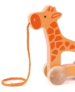 Hračky HAPE - Tahačka žirafa