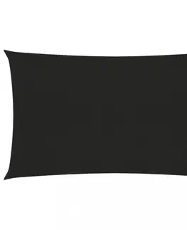 Stínící textilie Stínící plachta obdélníková HDPE 5 x 7 m Dekorhome Hnědá