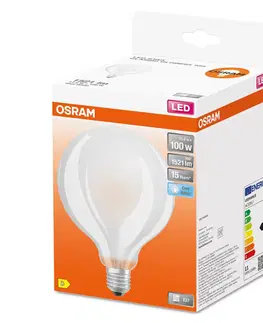 LED žárovky OSRAM OSRAM LED žárovka globe E27 G95 11W 4 000K matná