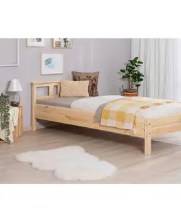 Jednolůžkové postele Postel z masívu Merci - 100x200cm