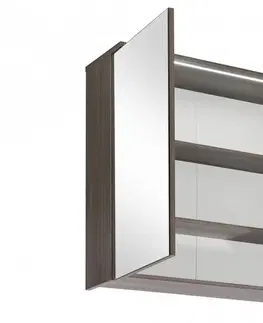 Zrcadla Comad Závěsná koupelnová skříňka se zrcadlem a s LED osvětlením Cosmo 2 841 2D avola