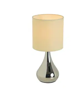 Lampy na noční stolek ACA Lighting Floor&Table stolní svítidlo KS1178T1CH