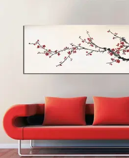 Obrazy Wallity Obraz na plátně Cherry tree PC041 30x80 cm