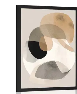 Abstraktní tvary Plakát abstraktní tvary No2