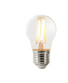 Chytré žárovky Nordlux LED žárovka filament E27 G45 4,7W 600lm CCT, dim