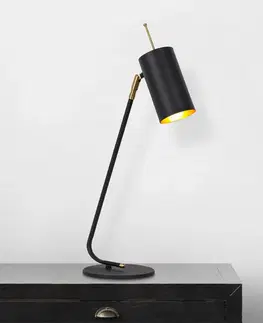 Lampy a lampičky Stolní lampa SIVANI - MR-611 černá zlatá