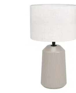 Lampy Eglo Eglo 900823 - Stolní lampa CAPALBIO 1xE27/40W/230V krémová 