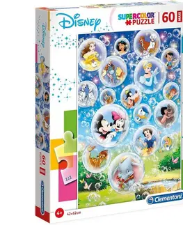 Hračky puzzle CLEMENTONI - puzzle maxi 60 Disney postavičky