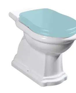 Záchody KERASAN RETRO WC kombi mísa 38,5x72cm, spodní odpad, bílá 101201