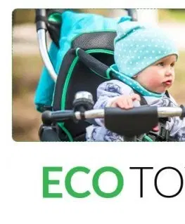 Tříkolky Dětská tříkolka - kočárek EcoToys BeBe šedá