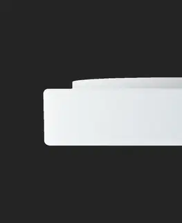 Klasická nástěnná svítidla OSMONT 51911 LINA 7 stropní/nástěnné skleněné svítidlo bílá IP43 4000 K 33W LED nouzové kombinované 3 h